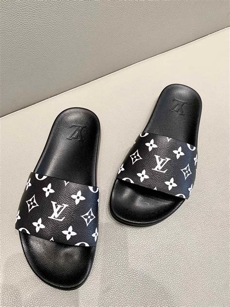 louis vuitton dupe slides|louis vuitton slides price.